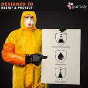 Gastody extra-long PVC gloves for industrial handling