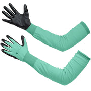 Gastody long sleeve gardening gloves in turquoise, primary